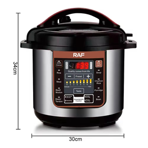 Cuisinière à pression multifonction antiadhésive de grande capacité 12 L en acier inoxydable - Product Image 6