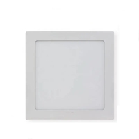 Nouveauté Panneau lumineux LED encastré ultra fin 3W/6W/9W/12W/15W/18W/24W Design contemporain pour l'intérieur