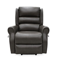 Geeksofa Chaise inclinable électrique à moteur quadruple avec appui-tête électrique et soutien lombaire pour les personnes âgées