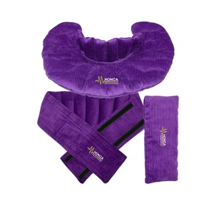 Hot Selling Soft Fleece Microwave Wheat Bag Neck Wrap <strong>Shoulder</strong> Microwaveable Heat Pack With <strong>Herbal</strong> Seeds Heated <strong>Heating</strong> <strong>Pad</strong> - Product Image 4