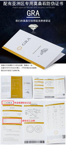 Collier en argent sterling 925 pendentif en diamant Mossan chaîne de clavicule trèfle à quatre feuilles haut sens collier en pierre Mossan 1.2 carats - Product Image 6