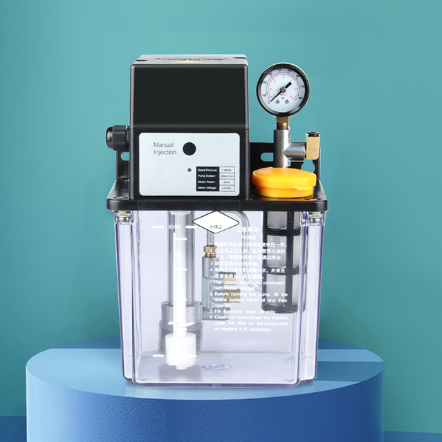 Grease Pump Lube Oil Central Automatic Lubrication System Oil Pum Gear Electric Thin Oil Lubrication for CNC Lathe Router