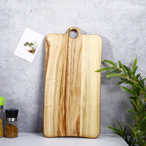 Planche à découper en bois de camphre Yaoying 52x26x2cm, bois massif, grande planche de cuisine pour pain et fromage - Product Image 1