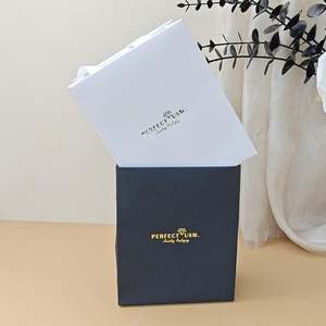 Bolsas de Regalo de Papel Personalizadas con Asa de Cinta para Boutique, Empaque de Compras, Empaque de Regalos, Empaque de Joyería - Product Image 6