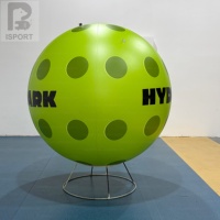 Ballon de pickleball gonflable géant de 1m, 2m, 3m avec logo personnalisé et LED lumineuses pour tournoi nocturne/publicité/marché de niche des clubs