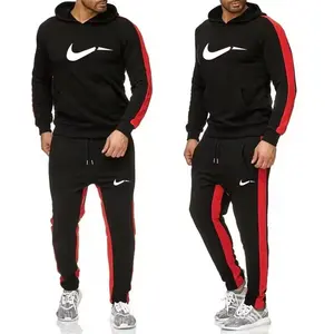 Factory Custom New Men's Jogging Hoodie Suit Brand Men's Trousers Casual Pants Sports Pants Jogging Hoodie Set Tracksuits