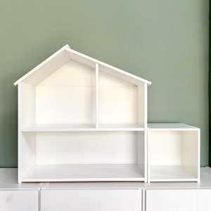 Maison de poupée personnalisée pour enfants chambre supplémentaire chambre supplémentaire avec balcon pour <span class=keywords><strong>Flisat</strong></span> maison à l'échelle 1:12 jouets pour enfants - Product Image 4