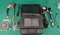 Lecteur multimédia de voiture Android 9 pouces 6+128g avec écran tactile IPS, navigation GPS, CarPlay, Bluetooth pour Ford F150 2015-2021