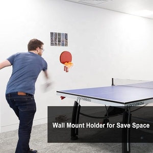 Support mural pour raquettes <span class=keywords><strong>de</strong></span> ping-pong en acrylique transparent, 2 pièces, avec rangement pour balles, pour salle <span class=keywords><strong>de</strong></span> jeu <span class=keywords><strong>de</strong></span> tennis <span class=keywords><strong>de</strong></span> <span class=keywords><strong>table</strong></span> - Product Image 6