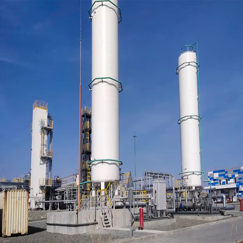 High Productivity Large Natural Gas Treatment