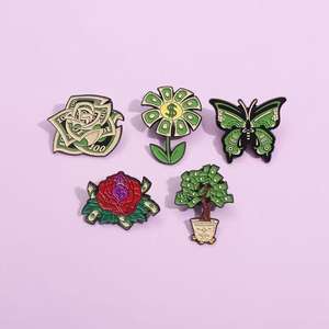 Pin de esmalte de dólar personalizado barato de alta calidad al por mayor de fábrica con pasador de sombrero con pasador de tapa de diseño Popular - Product Image 1