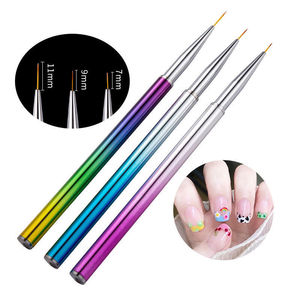 Pincel <span class=keywords><strong>de</strong></span> Gel para Diseño <span class=keywords><strong>de</strong></span> <span class=keywords><strong>Uñas</strong></span>, Pincel <span class=keywords><strong>de</strong></span> Arte <span class=keywords><strong>de</strong></span> <span class=keywords><strong>Uñas</strong></span> con Pelo <span class=keywords><strong>de</strong></span> Nailon Ultrafino - Product Image 1