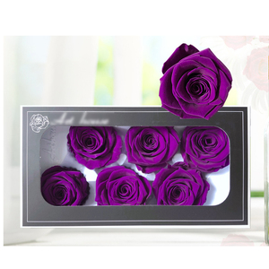Éternel Enchanté Infini Éternité Éternel Pour Toujours Éternel Préservé Rose Tête 6 Préservé Rose Tête Réel 5cm - Product Image 3