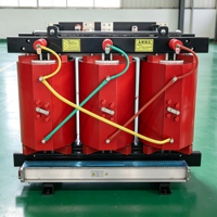 Transformateur sec à résine coulée SCB13 200 kVA 11 kV/400 V, faible perte d'énergie, efficacité énergétique, tension personnalisée