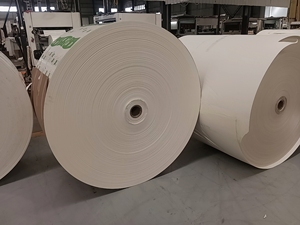 Rouleau de papier double face enduit de PE de haute qualité, qualité alimentaire, pour l'emballage de tasses à thé, sandwichs, gâteaux, sucre, vin, modèle de gobelet en papier - Product Image 2