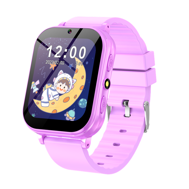 A18 Gaming Kids Smartwatch Touchscreen Hd Camera Led Flashlight Smart Watch for Children Girls Boys Stylish Watches With Games
