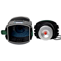 Aspirateur sec et humide 1600W Réservoir 30L Tuyau de 40mm Tuyau de 9m pour l'absorption d'eau et de poussière