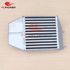 Intercooler de gran capacidad de montaje lateral de aluminio de carreras de 2 filas para <span class=keywords><strong>Renault</strong></span> <span class=keywords><strong>5</strong></span> GT Turbos - Product Image 4