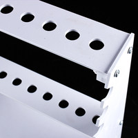 Support à pipettes double face de type échelle, porte-burettes et pipettes en plastique à 20/30/40 trous