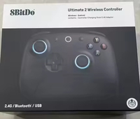 Control Inalámbrico 8BitDo Ultimate 2 de 2.4GHz con Iluminación RGB de 8 Niveles para Juegos en PC con Windows