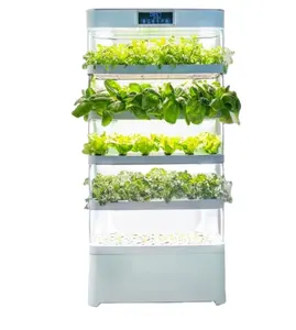 ONE-one low price 3-tier hydroponic growing containers can customize for restaurant or food shop