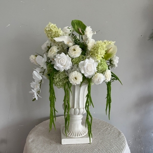 Boule de fleurs artificielle réaliste de haute qualité style forêt pour décoration de mariage, événements, toile de fond, centre de table et ornement d'intérieur - Product Image 1