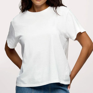 Camiseta de Mujer 100% Algodón, Talla Personalizable y Servicio OEM, Secado Rápido y Transpirable, Color Personalizado - Product Image 5