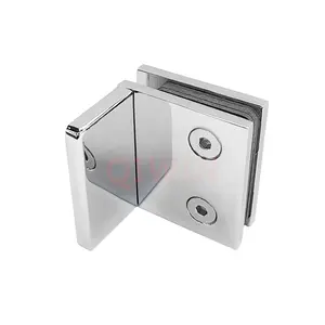 Hidden screws Delicate and compact elastic hinge for shower door
