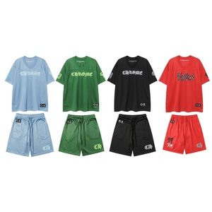 Nouveauté 2025 CH pour Short de Hockey sur Glace Type Droit à Impression Florale en Maille et Motif Croisé sur le Bras, Modèle Couple, avec Finitions Robustes et Technologie d'Injection Directe, Collection Printemps - Product Image 1