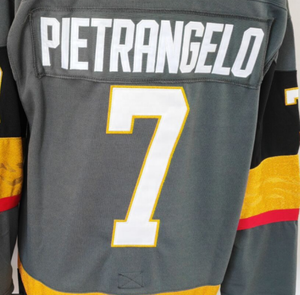 Sẵn Sàng Để Tàu <span class=keywords><strong>Vegas</strong></span> Jack Eichel Vàng Nhà Chất Lượng Tốt Nhất Khâu Quốc Gia Hockey Jersey - Product Image 3