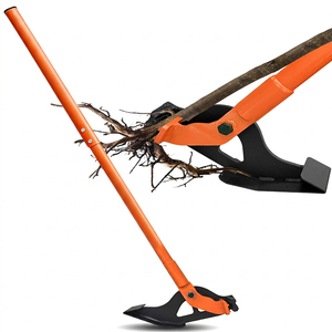 JH-Mech Estrattore per Alberi Pieghevole, Senza Bisogno <span class=keywords><strong>di</strong></span> Piegarsi, per la Rimozione <span class=keywords><strong>di</strong></span> Tronchi, Rivestimento in Polvere Arancione, Utensile Manuale in Metallo - Product Image 1