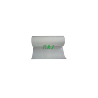 Bahan Filter Udara Gulungan Industri Fiberglass Pocket Filter Media PP HEPA Media Filter Udara Serat Kaca Gulungan
