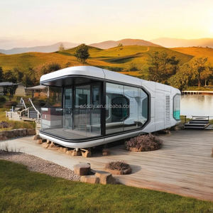 Contenitori per Capsule spaziali mobili con fascino fantascientifico ruote rotatorie rotatorie per ogni <span class=keywords><strong>viaggio</strong></span> vita futura montagne mari case Container - Product Image 6