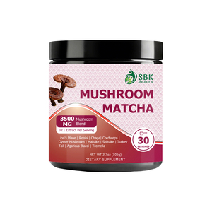Oem Odm Private Label Matcha Mushroom Powder Collagen Energy Supplement Lions Mane Mushroom Matcha Powder Increased Focus - Product Image 1