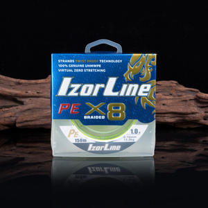 Línea de Pesca Trenzada IzorLine 150m 1.0 PE de Alta Resistencia para Pesca en Balsa - Product Image 2