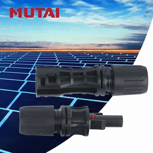 MUTAI Factory outlet 1500V IP67 17A 22A 30A 45A 50A PV 4mm Cabo Solar Conectores Conectores