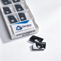 Inserto de Carburo de Tungsteno para Fresado APMT1604PDER-H2 APMT1204 APMT1604 APMT2205 para Acero al Carbono, Acero Inoxidable y Hierro Fundido