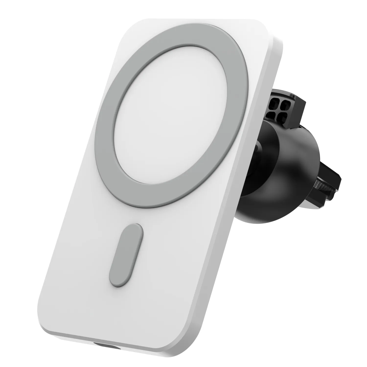 Manyetik kablosuz araba şarjı montaj için iPhone 12/13 Pro Max mini Magsafe hızlı şarj kablosuz şarj araba telefon tutucu