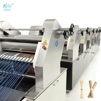 Machine automatique de fabrication de nouilles et de pâtes en acier inoxydable, haute efficacité, capacité de 500 kg/h, vente en gros