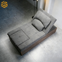Canapé de massage électrique moderne et luxueux pour spa, avec cadre en bois, pour salon de beauté, table de massage inclinable à 1 moteur, éponge haute densité
