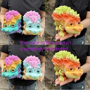 Vashine Juguetes <span class=keywords><strong>de</strong></span> Erizo <span class=keywords><strong>de</strong></span> Cristal Flexible Impresos en 3D para Niños, Souvenir <span class=keywords><strong>de</strong></span> Zoológico, Figura <span class=keywords><strong>de</strong></span> Acción Creativa <span class=keywords><strong>de</strong></span> Erizo <span class=keywords><strong>de</strong></span> PLA para Niños, Juguetes <span class=keywords><strong>de</strong></span> Animales - Product Image 6