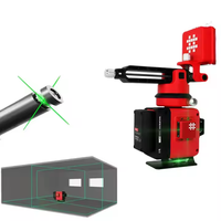 Niveau laser 3D haute précision 12 lignes à lumière verte pour murs et sols, qualité industrielle, marque DS Shijing 7859E/7859F, vente chaude