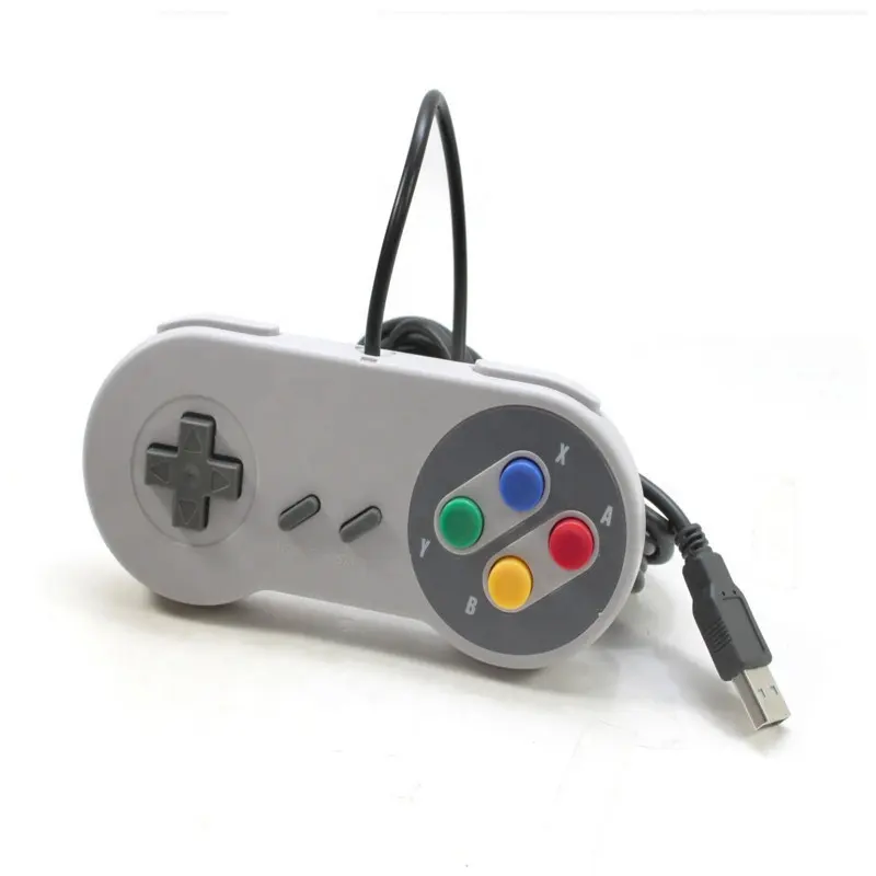 USB Wired Controller Gaming Joystick Gamepad Controller For SNES Video Game Console Gamepad For PC For Computer Control Joystick