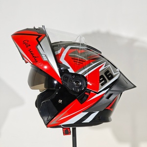 Mũ bảo hiểm mô-đun Unisex cao cấp chất liệu ABS, kiểu dáng hiện đại, có thể lật lên, dành cho người lớn, tình trạng mới, có lớp bảo vệ BK chính hãng. - Product Image 2