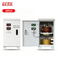 Estabilizador de Voltaje Automático Monofásico de Alta Precisión, Servo AC, Serie TND 220V SVC, 3KVA 60KVA, Equipo con Pantalla Digital