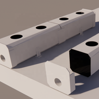 Système de culture hydroponique NFT pour laitues, canal PVC, équipement de serre commerciale pour la culture verticale de légumes