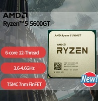 CPU 5 5600GT 6-Core 12-Thread 3.6GHz Base 4.6GHz 7nm Am4 Unlocked New Tray yang Laris Manis