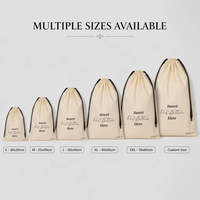 Sac anti-poussière en coton biologique réutilisable pour le rangement de sacs de luxe avec fermeture éclair de protection imprimée – Vente en gros