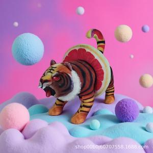 Grande figurine jouet monstre en peluche Fusion créative de créature mythique étrangère et d'ornement animal poupée cousue - Product Image 4