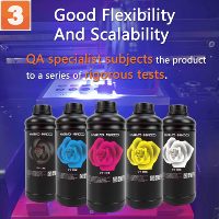 XP600 UV Varnish Fleksibel dan Transparan untuk Printerhead EPSON DX5/DX7/TX800/XP600/I3200-U1 Botol Tinta 1000ml